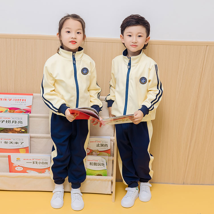 幼儿园秋季运动风园服两件套