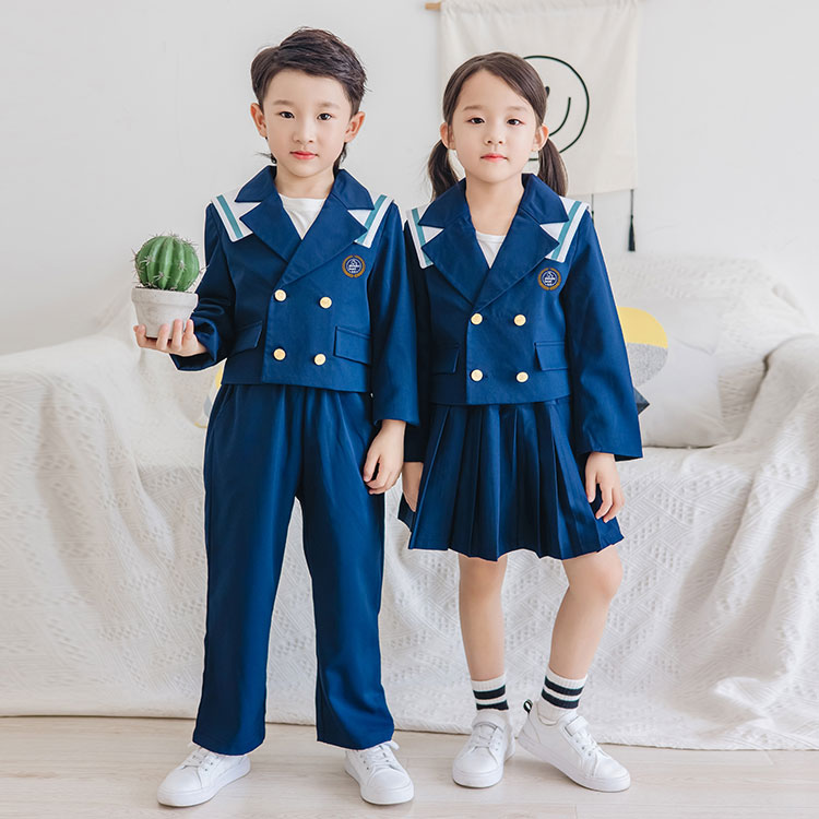 幼儿园春季学院英伦风园服套装