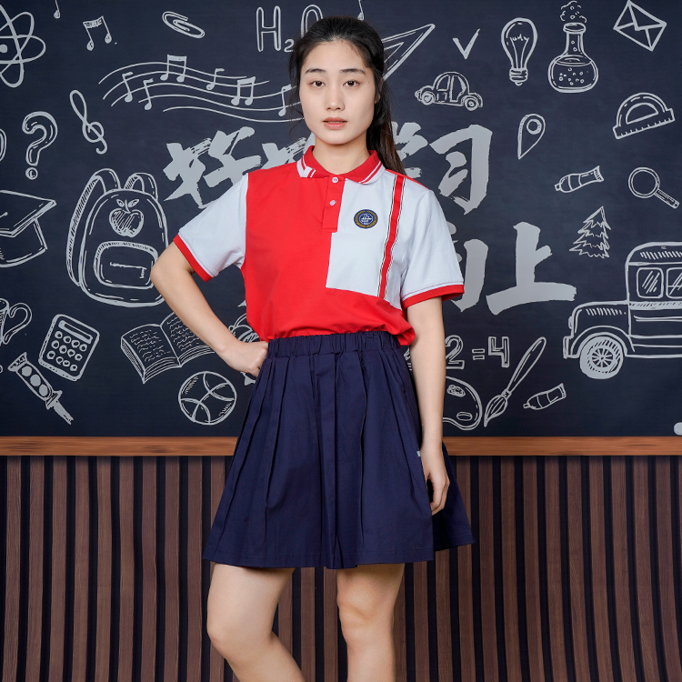 中学夏季校服