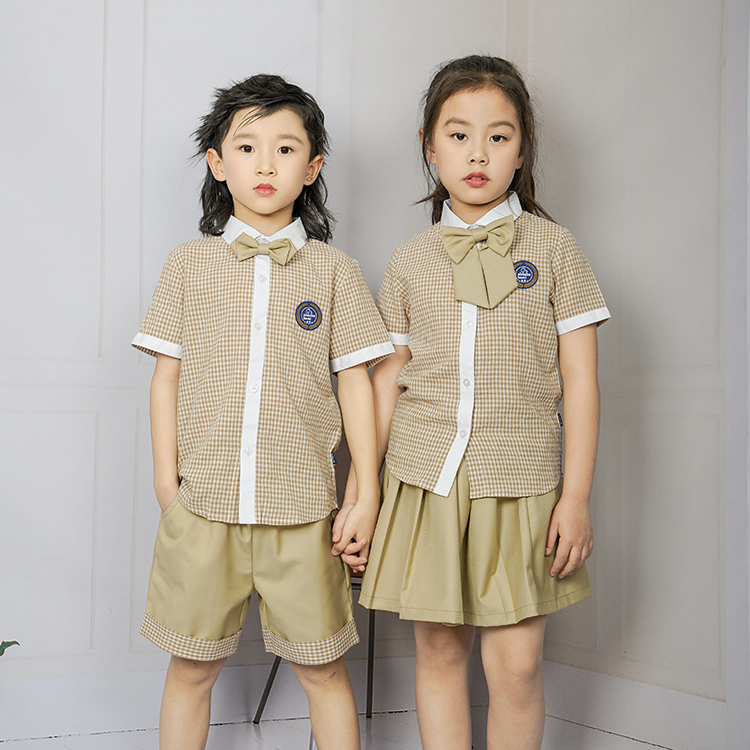 夏季学院小学校服套装