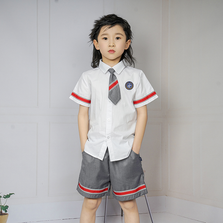 小学夏季英伦风校服